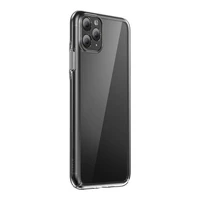 Dėklas telefonui Baseus Crystal Series iPhone 11 pro max (skaidrus) + grūdintas stiklas + valymo rinkinys