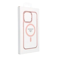 COLOR EDGE MAG COVER dėklas telefonui suderinamas su Magnetiniu SAMSUNG S25 ULTRA rožinė