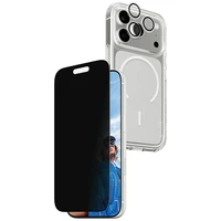 CARE by PanzerGlass flagmanas privatumo 3in1 dėklas + privatumo stiklas + lęšis iPhone 17 Pro