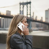 Liavec minkštas dėklas skirtas Iphone 17 Air gardenia