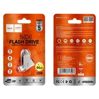 HOCO atminties kortelė USB A + USB C UD8 64GB USB3.0