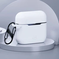 3mk Silikoninis AirPods dėklas AirPods Pro / AirPods Pro 2 - baltas
