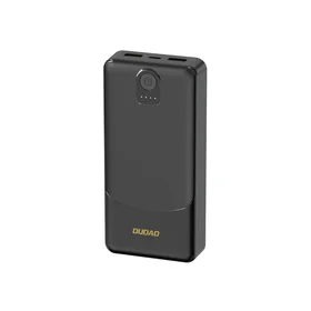 Išorinė baterija Dudao K10 10000mAh 2.4A 2 x USB-A - juoda
