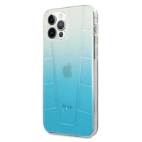 Mercedes Transparent Line dėklas telefonui iPhone 12 / iPhone 12 Pro - mėlynas