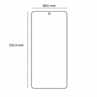Apsauginis stiklas 2,5D skirtas Motorola G52 / G71s / G82 / Xiaomi 12 Lite 5G / Poco M4 Pro 4G / Poco M5s