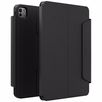 Uniq Rovus Snapmount Magnetinis 360 Sukamas Nuimamas dėklas iPad Pro 11" 2024 (5-os kartos) - juodas