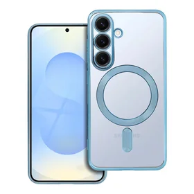 ELECTRO MAG COVER magnetinis dėklas telefonui, suderinamas su MagSafe, skirtas SAMSUNG S25, mėlynas