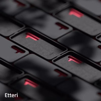 Etteri Silikoninis dėklas for Samsung Galaxy S24 FE juodas