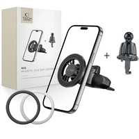 Tech-Protect N56 magnetinis MagSafe automobilinis laikiklis CD lizdui - juodas