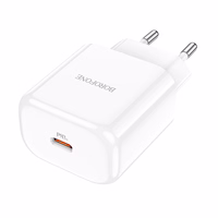 Įkroviklis Borofone BN3 20W USB-C baltas