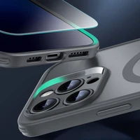 ESR Classic Pro Set Halolock MagSafe iPhone 16 Pro Dėklas telefonui - pilkas