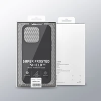 Dėklas Nillkin Super Frosted Shield Pro Apple iPhone 14 Pro mėlynas