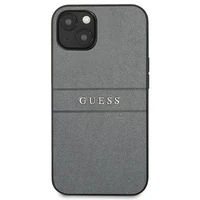 Guess GUHCP13SPSASBGR iPhone 13 mini 5.4" pilkas/pilkas Saffiano Dirželis
