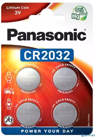 Ličio baterijos PANASONIC 3V CR2032 (4vnt)