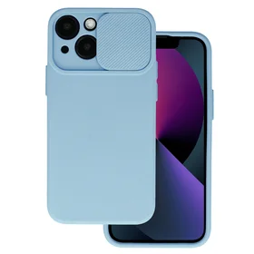 Camshield Minkštas iPhone 16 Plus šviesiai mėlynas