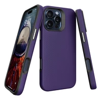 Dėklas Perfectionists Triangle Mag Case Apple iPhone 16 Pro violetinis