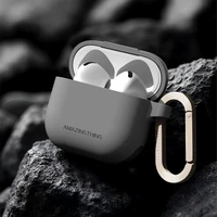 AmazingThing Omni dėklas ausinėms AirPods 4 – smėlinas