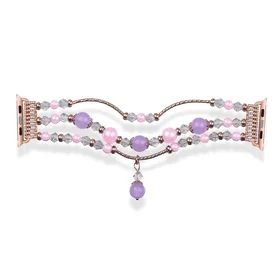 Apple Watch apyrankės kilpa 38/40/41 dizainas 4 auksinovioletinė