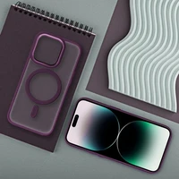 Dėklas telefonui (m) su MagSafe suderinamas IPHONE 17 Pro - violetinis