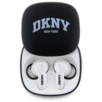 Belaidės ausinės TWS DKNY 3D Rubber Matte Finish DKTWS3DNYAK juodos spalvos