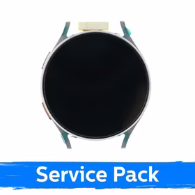 LCD ekranas suderinamas su Samsung L310 Watch 7 44mm su rėmeliu / sidabrinis / (Service Pack)