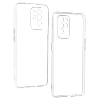 Itin plonas 1mm dėklas telefonui Oppo Reno 5Z 5G permatomas