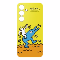 Dėklas telefonui Flipsuit EF-MS721CYEGWW Samsung Galaxy S 24 FE - geltonas