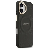 Guess Peony Hot Stamp MagSafe dėklas telefonui iPhone 17 - juodas