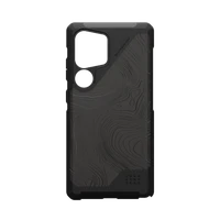 UAG Metropolis LT Magnetinis Topography dėklas telefonui Samsung Galaxy S25 Ultra 5G - juodas