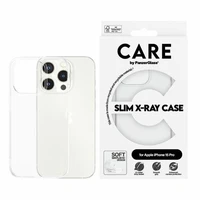 CARE by PanzerGlass plonas X-Ray dėklas telefonui iPhone 15 Pro - skaidrus