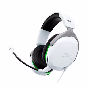 Ausinės HyperX CloudX Stinger 2 baltos/žalios 75X28AA