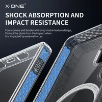 X-ONE Dropguard Magnetinis dėklas Pro (suderinamas su MagSafe) Samsung Galaxy S25 Plus