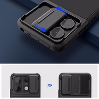 Tech-Protect Velar Cam+ dėklas telefonui Xiaomi Redmi Note 13 Pro 5G / Poco X6 5G - juodas