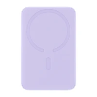 Maitinimo baterija "Baseus Magnetic Mini" 10000 mAh, USB-C 20W MagSafe (violetinė)
