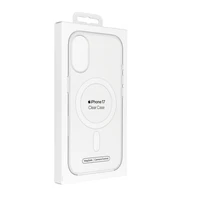 iPhone 17 permatomas dėklas su MagSafe