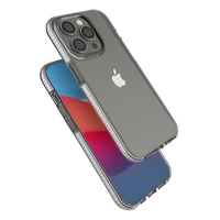 Spring Case dėklas telefonui iPhone 14 Pro silikoninis dėklas su rėmeliu šviesiai rožinis