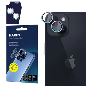 3mk HARDY objektyvo apsauginis Pro stiklas Apple iPhone 15 / 15 Plus – įvairiaspalvis