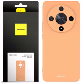 Spacecase Dėklas Silicone Case Honor Magic 6 lite oranžinis