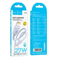 Kabelis USB C į Lightning Hoco PD 27W 1 m X114 mėlynas