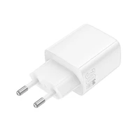Įkroviklis Borofone BN29 30W USB-C/USB-A baltas