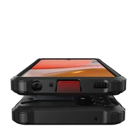 Hibridinis šarvuotas dėklas Samsung Galaxy A36 - sidabrinis