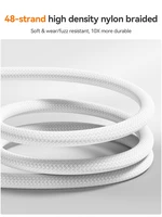 USB kabelis Joyroom S-A51 USB-C to USB-C 60W 1.2m pilkas