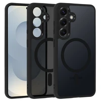 Pilnas matinės Mag dangtis telefonui Samsung Galaxy S25 - juodas