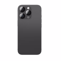 AmazingThing aviacijos klasės lydinio grūdintas stiklas objektyvui iPhone 16 Pro / 16 Pro Max - juodas