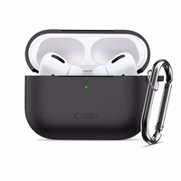 Tech-Protect silikoninis Hook dėklas AirPods Pro 3 juodas
