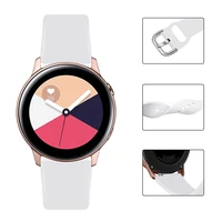 Silikoninis dirželis TYS Samsung Galaxy Watch 40 / 41 / 42 / 43 / 44 mm - tamsiai mėlynas