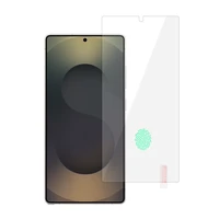 Apsauginis stiklas (m) - oranžinis SAMSUNG GALAXY S25 ULTRA (su pirštų atspaudų atrakinimu)