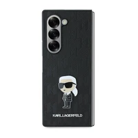 Karl Lagerfeld Saffiano Ikonik Pin dėklas Samsung Galaxy Z Fold 6 - Juodas