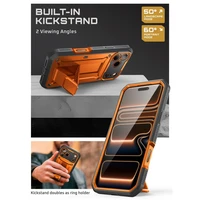 Supcase Unicorn Beetle Pro deklas, skirtas iPhone 17 Pro - Oranzinis