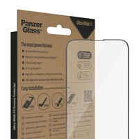 PanzerGlass Ultra-Wide Fit antibakterinis apsauginis stiklas iPhone 14/13 Pro/13
